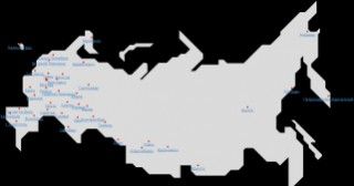 Map.png Аэроэкспресс в регионах РФ