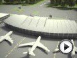 Посмотреть это видео на youtube.com Аэропорт Донецк www.3d-map.info бронирование билетов туризм Евро-2012 3D-анимация.
