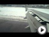 Посмотреть это видео на youtube.com Видно как Аэробус подлетает и садится в аэропорту Уфа .